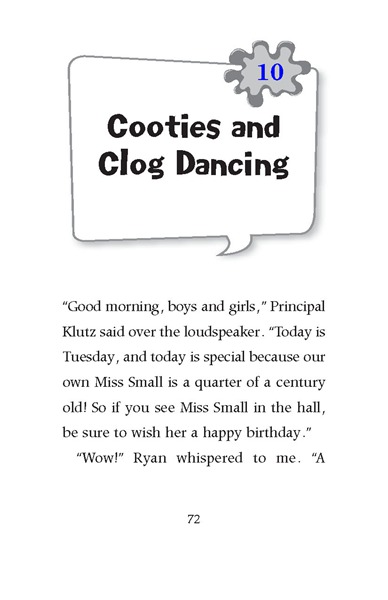 5 Miss Small Is Off the Wall 10 Ch10-Cooties and Clog Dancing -- 绘本听读宝在线台词全文
