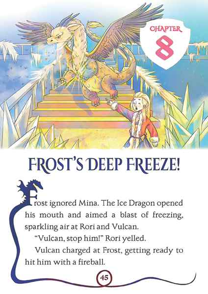 9 Chill of the Ice Dragon 8 Frost's Deep Freeze! -- 绘本听读宝在线台词全文