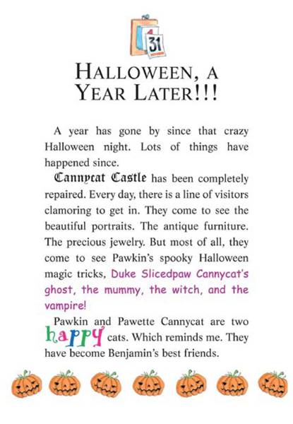 3 Cat and Mouse in a Haunted House 29-HALLOWEEN, A YEAR LATER!!! -- 绘本听读宝在线台词全文