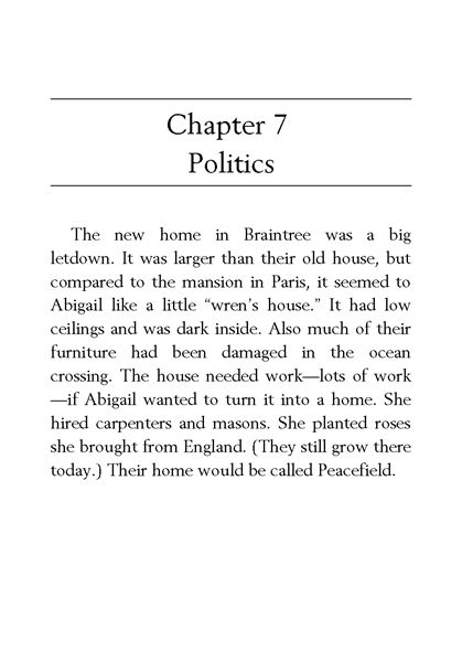 35 Who Was Abigail Adams 7 Politics -- 绘本听读宝在线台词全文