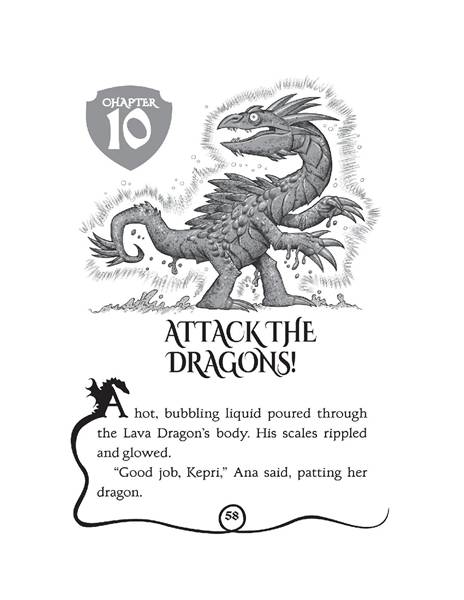 18 Heat of the Lava Dragon Dragon Masters 10 Ch10-Attack the Dragons! -- 绘本听读宝在线台词全文