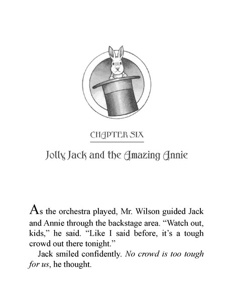 61 Hurry Up, Houdini! Ch6-Jolly Jack and the Amazing Annie -- 绘本听读宝在线台词全文