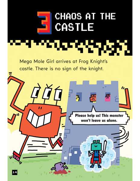15 Mega Mole Girl Digs Deep 3 CHAOS AT THE CASTLE -- 绘本听读宝在线台词全文