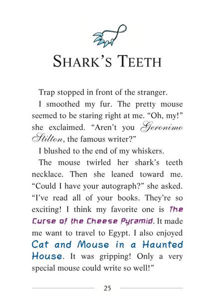 5 Four Mice Deep in the Jungle 08-SHARK'S TEETH -- 绘本听读宝在线台词全文