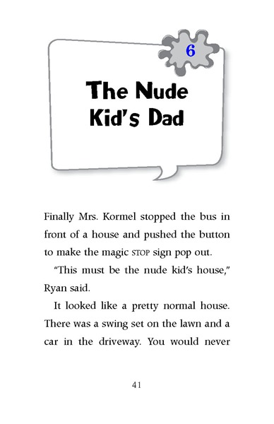 11 Mrs. Kormel Is Not Normal 6 Ch6-The Nude Kid's Dad -- 绘本听读宝在线台词全文