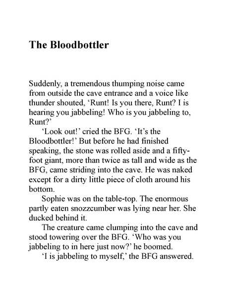 好心眼的巨人 09 The Bloodbottler -- 绘本听读宝在线台词全文