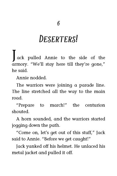 31 Warriors in Winter 6 Deserters! -- 绘本听读宝在线台词全文