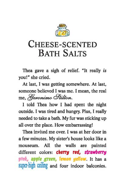 6 Paws Off, Cheddarface! 17-CHEESE-SCENTED BATH SALTS -- 绘本听读宝在线台词全文