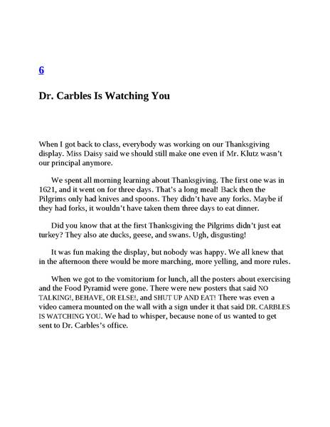 19 Dr. Carbles Is Losing His Marbles! 6 Ch6-Dr. Carbles Is Watching You -- 绘本听读宝在线台词全文