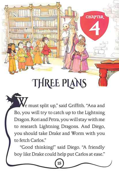 7 Search for the Lightning Dragon 4 Three Plans -- 绘本听读宝在线台词全文