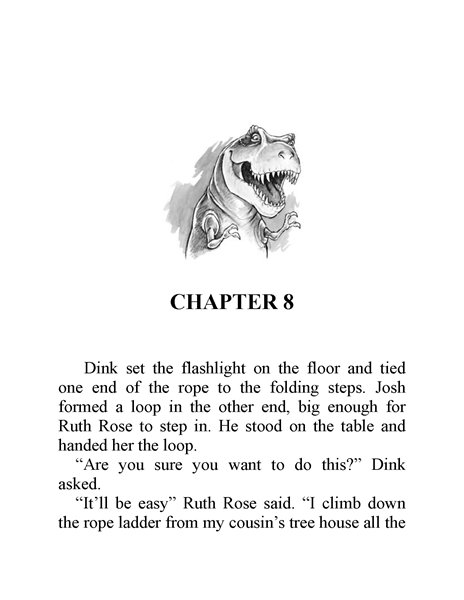 The Talking T. Rex Chapter 8 -- 绘本听读宝在线台词全文