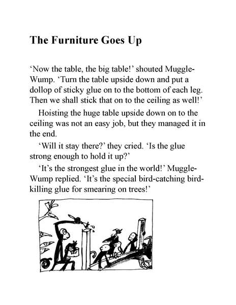 蠢特夫妇 25 The Furniture Goes Up -- 绘本听读宝在线台词全文