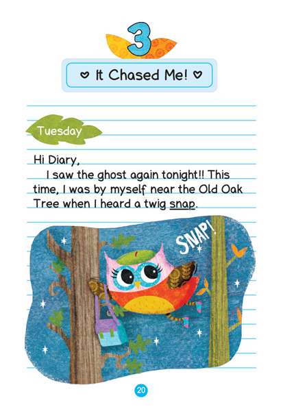 2 Eva Sees a Ghost 3 It Chased Me! -- 绘本听读宝在线台词全文