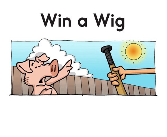 解码书 68 Win a Wig -- 绘本听读宝在线台词全文