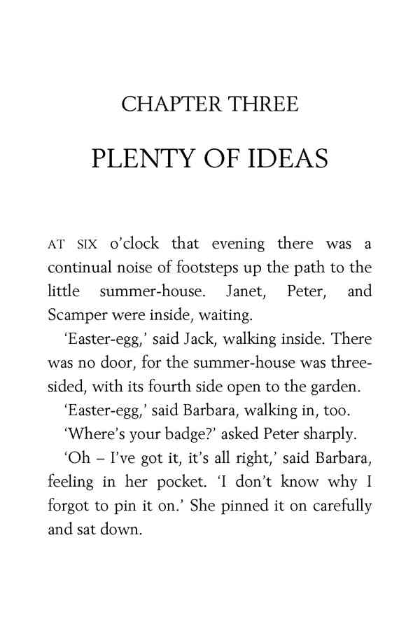 7 Secret Seven Win Through 3 PLENTY OF IDEAS -- 绘本听读宝在线台词全文