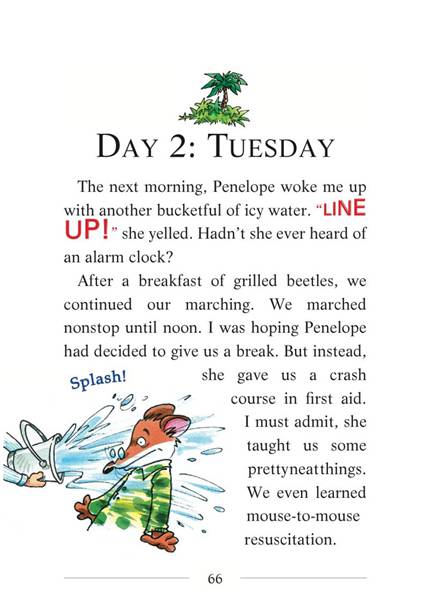 5 Four Mice Deep in the Jungle 17-DAY 2：TUESDAY -- 绘本听读宝在线台词全文