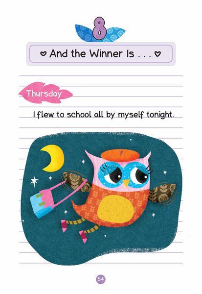 4 Eva and the New Owl 8 And the Winner Is -- 绘本听读宝在线台词全文