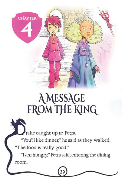 5 Song of the Poison Dragon 4 A Message From The King -- 绘本听读宝在线台词全文