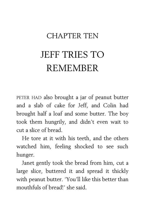 3 Well Done, Secret Seven 10 JEFF TRIES TO REMEMBER -- 绘本听读宝在线台词全文