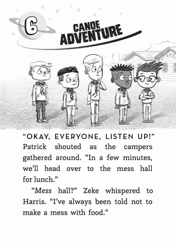 3 Alien Scout 6 Canoe Adventure -- 绘本听读宝在线台词全文