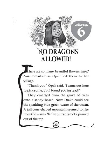 18 Heat of the Lava Dragon Dragon Masters 6 Ch6-No Dragons Allowed! -- 绘本听读宝在线台词全文