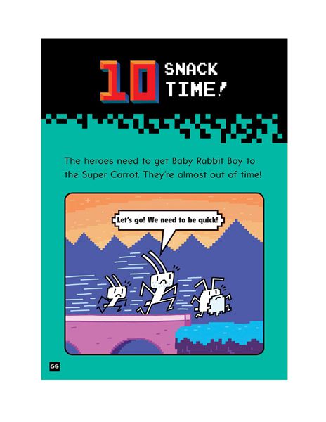 9 Super Rabbit Boy Time Jump 10 SNACK TIME! -- 绘本听读宝在线台词全文