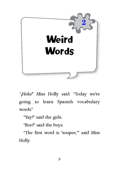 14 Miss Holly Is Too Jolly 2 Ch2-Weird Words -- 绘本听读宝在线台词全文