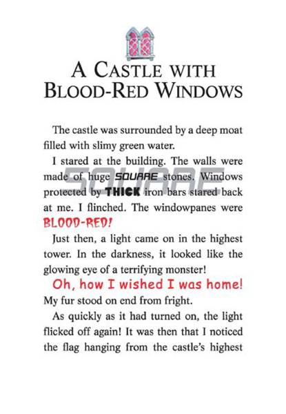 3 Cat and Mouse in a Haunted House 02-A CASTLE WITH BLOOD-RED WINDOWS -- 绘本听读宝在线台词全文