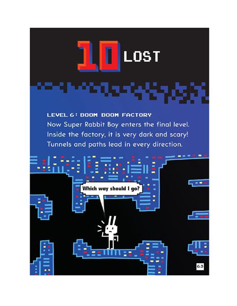 1 Game Over, Super Rabbit Boy! 10 LOST -- 绘本听读宝在线台词全文
