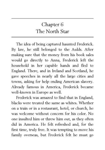 42 Who Was Frederick Douglass 6 The North Star -- 绘本听读宝在线台词全文