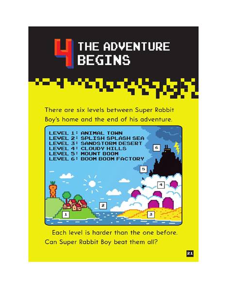 1 Game Over, Super Rabbit Boy! 4 THE ADVENTURE BEGINS -- 绘本听读宝在线台词全文
