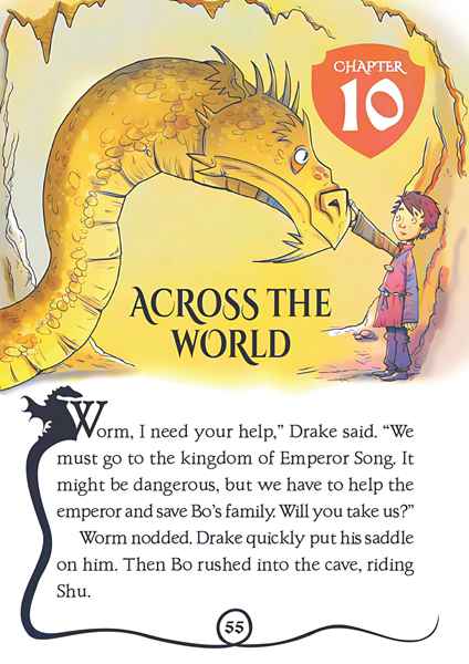 3 Secret of the Water Dragon 10 Across the Word -- 绘本听读宝在线台词全文