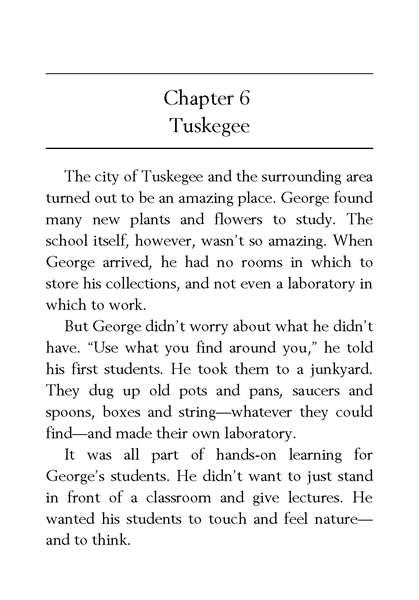 44 Who Was George Washington Carver 6 Tuskegee -- 绘本听读宝在线台词全文