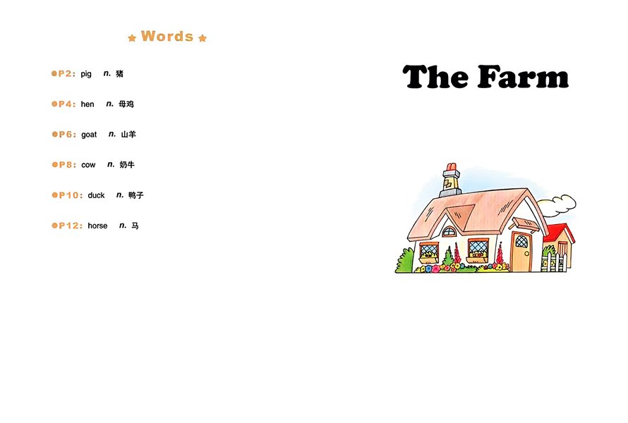 第一辑 The Farm -- 绘本听读宝在线台词全文