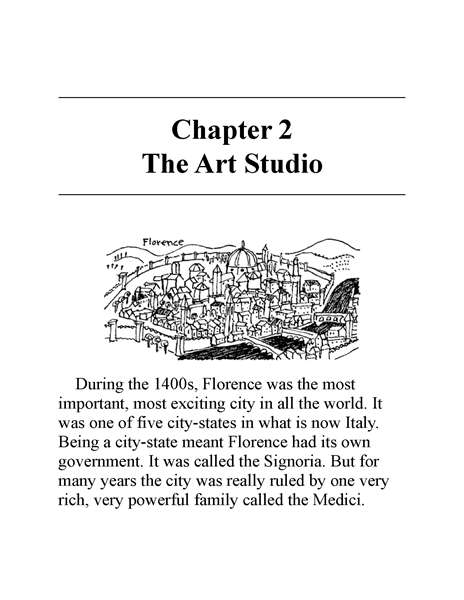 2 Who Was Leonardo da Vinci 3 Chapter 2 The Art Studio -- 绘本听读宝在线台词全文