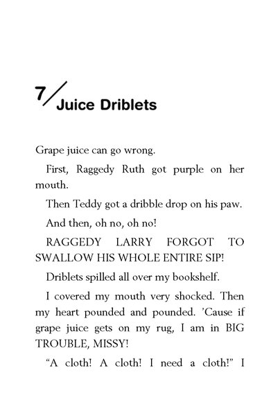 17 Junie B. Jones Is a Graduation Girl 7. Juice Driblets -- 绘本听读宝在线台词全文