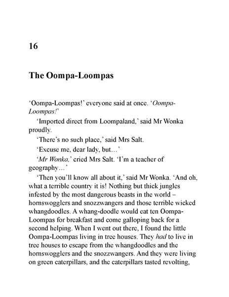 查理与巧克力工厂 16 The Oompa-Loompas -- 绘本听读宝在线台词全文