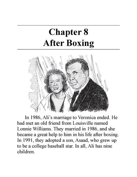 14 Who Is Muhammad Ali 9 Chapter 8 After Boxing -- 绘本听读宝在线台词全文