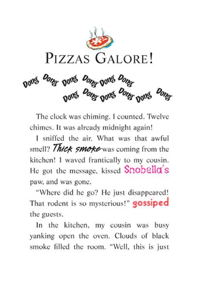 7-Red Pizzas for a Blue Count 25-PIZZAS GALORE! -- 绘本听读宝在线台词全文