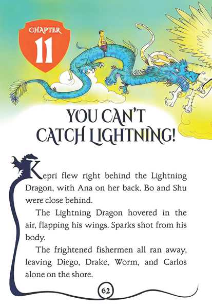 7 Search for the Lightning Dragon 11 You Can't Catch Lightning! -- 绘本听读宝在线台词全文