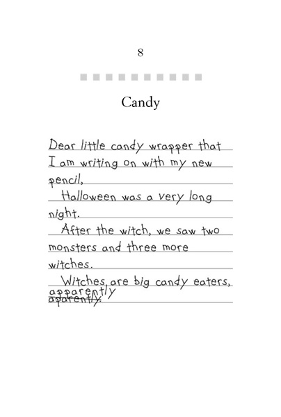 24 Junie B. First Grader - Boo and I Mean It! 8. Candy -- 绘本听读宝在线台词全文