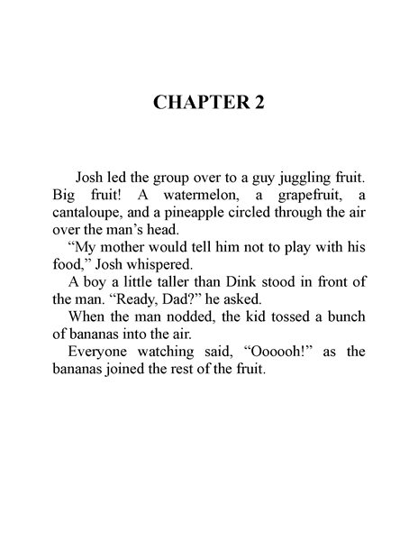 The Orange Outlaw Chapter 2 -- 绘本听读宝在线台词全文