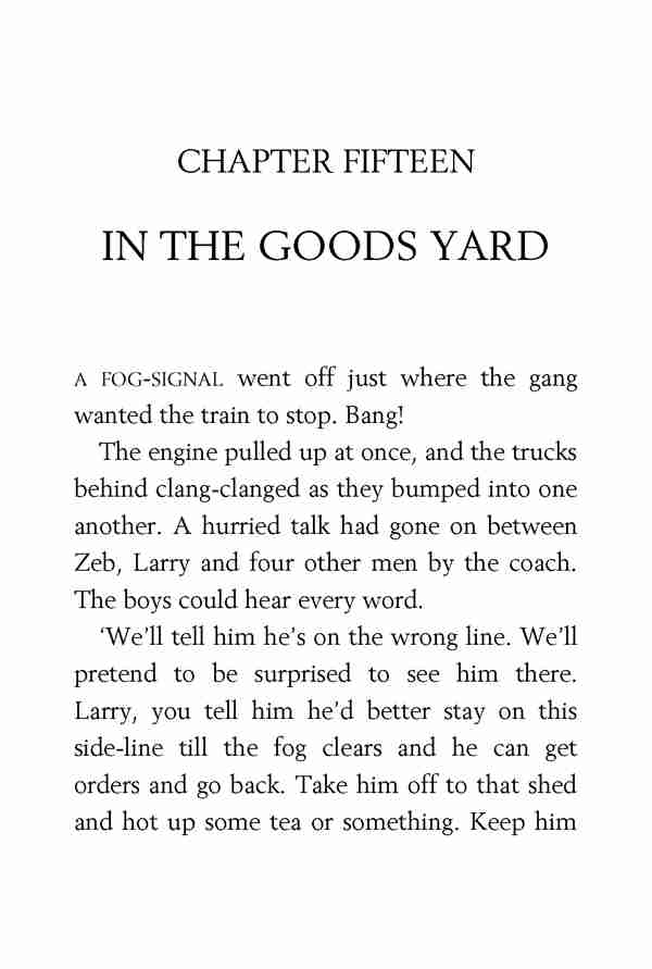 4 Secret Seven On The Trail 15 IN THE GOODS YARD -- 绘本听读宝在线台词全文