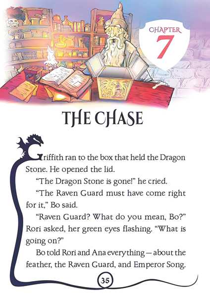 3 Secret of the Water Dragon 7 The Chase -- 绘本听读宝在线台词全文