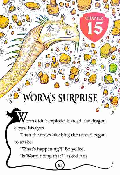 1 Rise of the Earth Dragon 15 Worm's Surprise -- 绘本听读宝在线台词全文