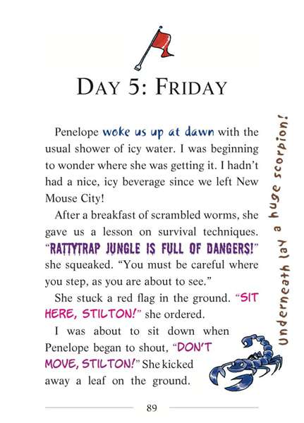 5 Four Mice Deep in the Jungle 20-DAY 5：FRIDAY -- 绘本听读宝在线台词全文