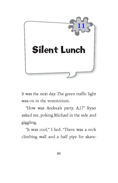 8 Ms LaGrange Is Strange 11 Ch11-Silent Lunch -- 绘本听读宝在线台词全文