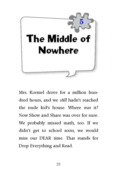 11 Mrs. Kormel Is Not Normal 5 Ch5-The Middle of Nowhere -- 绘本听读宝在线台词全文