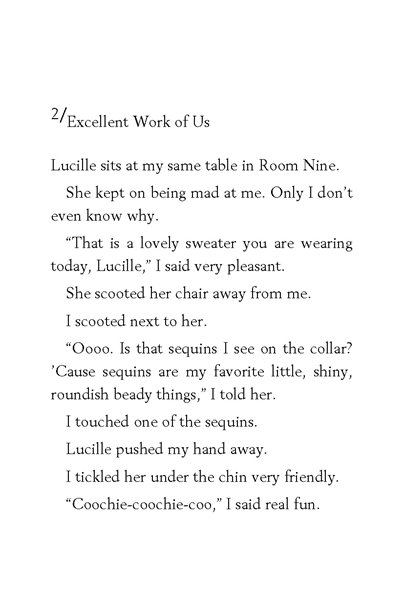 10 Junie B. Jones Is a Party Animal 2. Excellent Work of Us -- 绘本听读宝在线台词全文