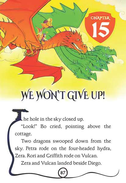 7 Search for the Lightning Dragon 15 We Won't Give Up! -- 绘本听读宝在线台词全文